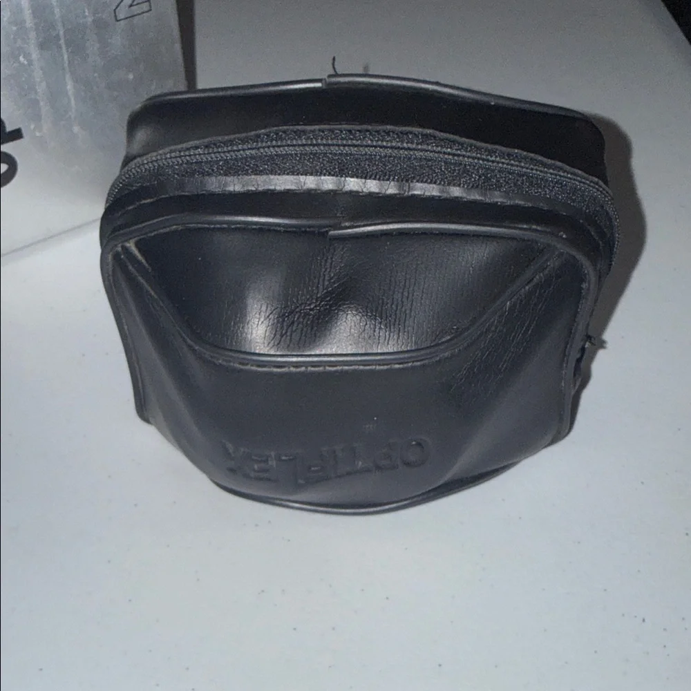 OptiFlex NF-1 35mm Film Camera with 50mm Lens Silver Black and Case